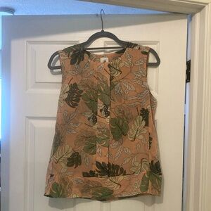Cabi LIKE NEW size small tropical print pullover top